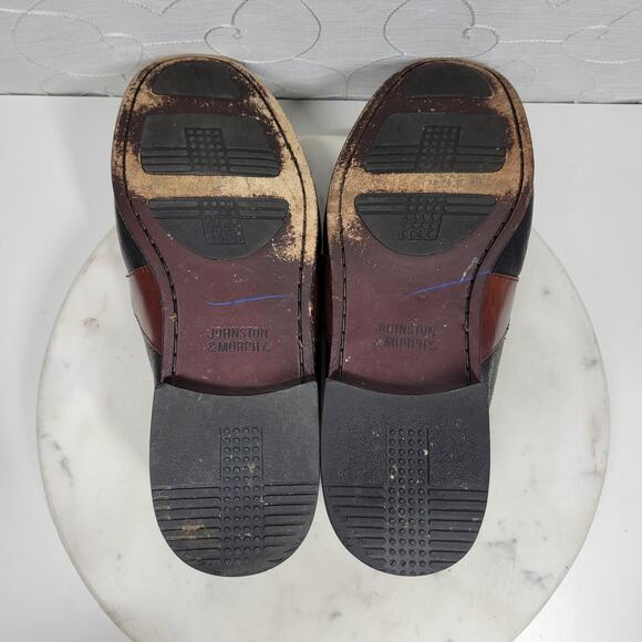 Johnston & Murphy Aragon II Kiltie Tassel Loafers Mens 11.5 Black Brown Leather main image 10